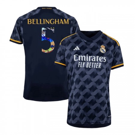 Camiseta de fútbol Real Madrid Bellingham 5 2ª equipación 2023-24